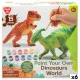 Set 2 Dinosaurios PlayGo 15 Piezas 6 Unidades 14,5 x 9,5 x 5 cm Dinosaurios Para pintar