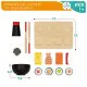 Wooden Game Woomax Sushi 14 Pieces (6 Units)