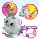 Fluffy toy Eolo Celeste Plush Plastic 45 x 45 x 45 cm Inflatable (4 Units)