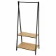 Coat rack with shelf Max Home Steel Melamin Particleboard Minimalist 64 x 150 x 40 cm