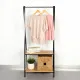 Coat rack with shelf Max Home Steel Melamin Particleboard Minimalist 64 x 150 x 40 cm
