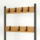 Coat rack with shelf Max Home Steel Melamin Particleboard Minimalist 60 x 175 x 40 cm