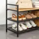 Coat rack with shelf Max Home Steel Melamin Particleboard Minimalist 102 x 180 x 40 cm