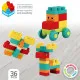 Construction set Color Block Bag 36 Pieces (6 Units)