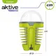 Anti-Mosquito Lamp Aktive Plastic 9 x 15 x 9 cm (4 Units)