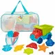 Beach toys set Colorbaby polypropylene (8 Units)