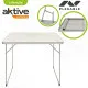 Mesa Plegable Aktive Blanco 80 x 70 x 60 cm (4 Unidades)