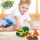 Construction Work Vehicles (Set) Motor Town 17,5 x 11 x 11 cm (4 Units)