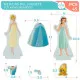 Figures Disney Princess 45 Pieces 4 Units 9 x 20,5 x 1,2 cm