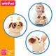Motion-animated Stuffed Animal Winfun Plush Plastic 17 x 15 x 13 cm (2 Units)