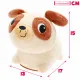 Motion-animated Stuffed Animal Winfun Plush Plastic 17 x 15 x 13 cm (2 Units)