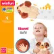 Motion-animated Stuffed Animal Winfun Plush Plastic 17 x 15 x 13 cm (2 Units)