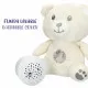 Plush Toy Projector Colorbaby Plush Plastic 20 x 25 x 12 cm (4 Units)