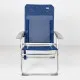 Beach Chair Aktive Navy Blue 47 x 94 x 60 cm (4 Units)