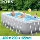 Detachable Pool Intex 400 x 200 x 122 cm