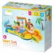 Piscina Hinchable para Niños Intex Parque de juegos Dinosaurios 272 L 249 x 109 x 191 cm (2 Unidades)