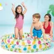 Inflatable Paddling Pool for Children Intex Pineapples Rings 248 L 132 x 28 x 132 cm (12 Units)
