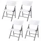 Silla Plegable Lifetime 4 Unidades 50 x 82,5 x 58 cm
