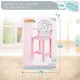 Highchair Woomax 25 x 55 x 20 cm Dolls White Pink 2 Units
