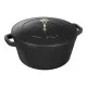 Saucepan Zwilling La Cocotte Black Cast Iron 1 Piece Ø 24 cm 1 kg 4,2 L (1 Unit)