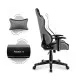 Silla Gaming Huzaro HZ-Ranger 6.0 Grey Mesh Negro/Gris