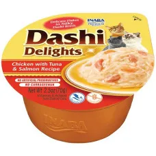 Snack para Gatos Inaba Dashi Delights Pollo 70 g
