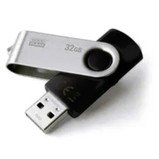 Memoria USB GoodRam UTS2 5 MB/s-20 MB/s Negro Plateado 32 GB