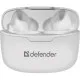 Auriculares in Ear Bluetooth Defender TWINS 903 Blanco Multicolor