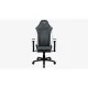 Silla Gaming Aerocool Crown AeroSuede Azul Negro Acero
