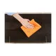 Microfibre cleaning cloth Vileda 168863 Orange Polyester (1 Unit) (3 Units)