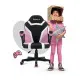 Silla Gaming Huzaro HZ-Ranger 1.0 pink mesh Negro/Rosa Niños