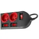 Regleta Enchufes 5 Tomas con Interruptor MacLean MCE204 (1,5 m)