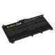 Laptop Battery Green Cell HP163 Black 3400 mAh
