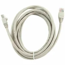 Cable de Red Rígido UTP Categoría 6 GEMBIRD PP6U-3M Blanco Gris 3 m