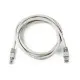 Cable de Red Rígido UTP Categoría 6 GEMBIRD PP6U-2M Blanco Gris 2 m