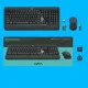 Keyboard and Mouse Logitech 920-008685 Black Qwerty US