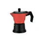 Cafetera Italiana Feel Maestro MR-1657-3 Negro Rojo Aluminio 150 ml 3 Tazas