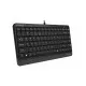 Keyboard A4 Tech A4TKLA46787 Black English
