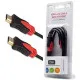 Cable HDMI Savio CL-95 Negro Rojo 1,5 m