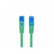 FTP Category 6 Rigid Network Cable Lanberg PCF6A-10CC-0050-G Green 50 cm