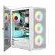 Caja Semitorre ATX Logic PORTOS ARGB Blanco Negro