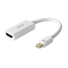 Adaptador Mini DisplayPort a HDMI Unitek Y-6331 Blanco 20 cm