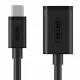 Cable USB-C a USB Unitek Y-C476BK 20 cm