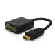 Adaptador HDMI a VGA Savio CL-23 Negro