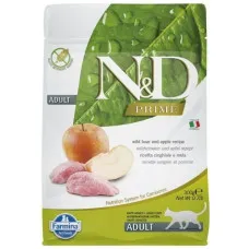 Cat food Farmina N&D Prime Cat Boar Adult Apple Wild Boar 300 g