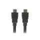 Cable HDMI Lanberg CA-HDMI-11CC-0010-BK Negro 1 m 4K Ultra HD Macho/Macho