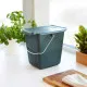 Bucket container Rotho Green Plastic