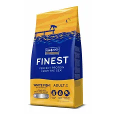 Fodder FISH4DOGS Finest Ocean White fish M/L Fish 12 kg