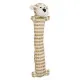 Dog chewing toy Kerbl Beige Maroon Polyester animals