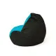 Pouffe GO GIFT Blue Black 140 x 100 cm Pear